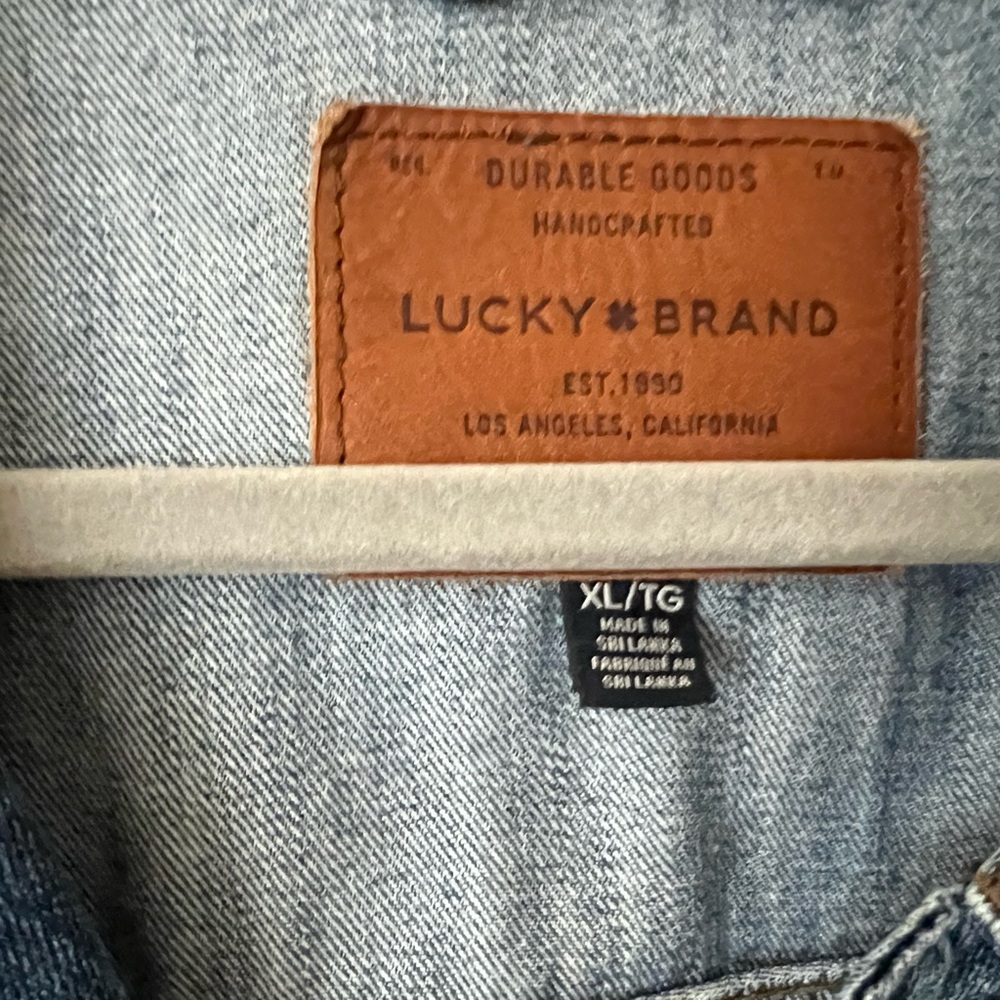 Lucky men’s jean jacket
